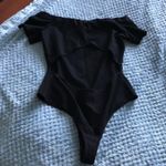 Kendall + Kylie Cut out back bodysuit strapless Photo 1