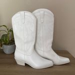 Madden Girl White Cowboy Boots Photo 0