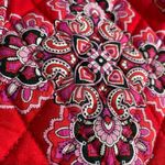 Vera Bradley Curvy Tote in Frankly Scarlett Rare Retired Photo 6