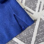 Lululemon  merino wool‎ blend ribbed Crewneck sweater in heathered psychic blue 8 Photo 3