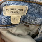 Madewell  mid-rise classic straight 24tall‎ Photo 5