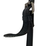 Patricia Nash  Black Leather Tooled Crossbody Saddle Bag Western Boho Purse Photo 4