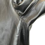 Madewell  NWT Perfect Vintage Straight Jean Faux Leather Black Women’s Size 25P Photo 13