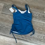 NWT B2PRITY Swimwear Sz M Beautiful Tankini Top In Real Blue Size M Photo 4