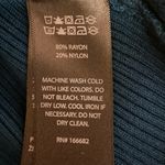 House of Harlow  1960 NWT Ribbed Knit Diamond Neck Long Sleeve Bodysuit Top Sz XS Photo 3