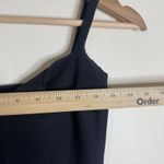 SKIMS  Raw Edge Intimates Dress Womens Small Onyx Black Mini Bodycon Slip Stretch Photo 3