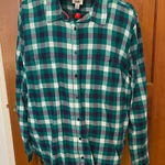 st. john's bay ✅✅✅BOGOHO ✅✅✅St. John’s Bay Green and Blue Plaid Button-Up Shirt-XXL Photo 0
