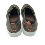Ryka  Womens Slip On Sneakers Faux Snakeskin Zipper Brown Size 6.5 Photo 2