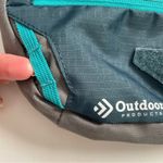 Outdoor Products Fanny Pack Belt Waist Belly Bag Padded Pockets Teal Green Grey Photo 8