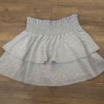 Dillard's  Gray Flowy Mini Skirt  Photo 1