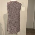 Ella Moss Multicolor Knit Sleeveless Tunic Sweater Top Women’s XL Photo 4