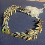 Handmade Renaissance Fairy Flower Crown‎ - Elf Crown Woodland Headpiece  Forest Photo 0