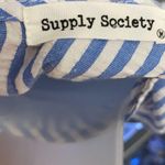 Supply Society Striped Midi Dress Size M Photo 6