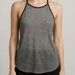 Loft Striped Sheer Rayon Halter Tank Top Women’s Smallnautical Preppy Photo 0