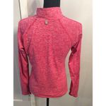 Nike  Pink Partial Zip Top Thumb Holes Small S Running Women Dri Fit Photo 1