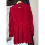 Anthropologie Maeve Red Open Back Mini Dress Size US 6 Photo 2