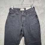 Everlane  Jeans Curvy High Rise '90s Cheeky Straight Black No Stretch Denim 30R Photo 3