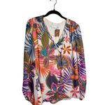 Trina Turk NWT  Watson Top Blouse Sz. L Photo 2