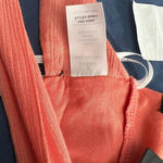 Lulus Coral Tie Bralette Halter Top Size Medium Photo 10