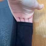 ECHT Black Leopard Print Side Pocket 7/8 Leggings Size Small Photo 4