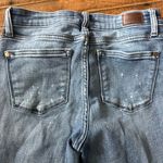 Judy Blue boyfriend slouchy distressed stretchy 5/27 boutique jeans Photo 3