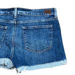 Paige Jimmy Jimmy Fabiola Destructed Cut Off Cuffed Denim Jean Shorts 31 Photo 3