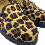 UKIES calf hair platform slip on leopard print loafers Size 6 1/2 Photo 7