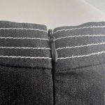 Sandra Darren chambray dress Black Denim Jean dress 12 Sleeveless Knee Length Photo 6