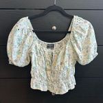 Mink Pink Puff Sleeve Top Photo 6