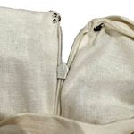 Who What Wear WHO WHAT WHERE Ivory Linen Babydoll Dress Size S Midi Minimalist Lagenlook Beach Photo 9