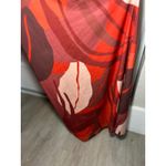 Hutch Anthropologie Cutout Bold Floral Print Wide Leg Cutout Tie Front Jumpsuit Photo 4