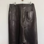 Wilfred  The Melina Pant Faux Leather Straight Leg Pants 6 Photo 4