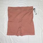 SKIMS NWT  Rose Clay Pink Ribbed Knit Stretch Rib Shorts Women's Size S/M Photo 1