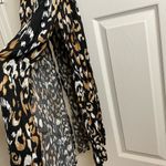 Crimson & Clover Dress" Leopard Print Maxi Dress size small Black Photo 4