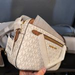 Michael Kors Jet Set East West Chain Signature MK Crossbody Bag Photo 9