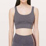 Lululemon Take A Hint Grey Bra And Leggings Photo 1