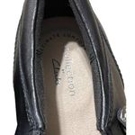Clarks Women's Black Leather Channing Ann Comfort Slip-On Loafer Size 10 NEW Photo 9