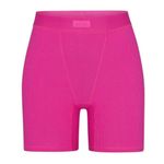 SKIMS Hot Pink Lounge Boxers Photo 1