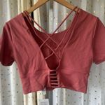 Aubrie Athletics Sporty Workout Yoga Gym Fitness Crop Top NWT Athleisure 12 Photo 2