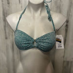 Bikini top of crop top Blue Photo 0