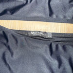 Nasty Gal  Torso Cut Out One Shoulder Swimsuit Black Size 16 Photo 3