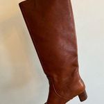 Steven By Steve Madden  Brown Leather Heeled Tall Boots Size 7.5M Photo 0