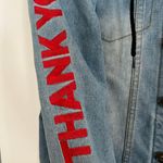 Brooklyn Cloth Thank You For Nothing Denim Jacket Photo 4