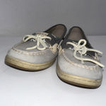 Sperry Y2K  Top Sider Animal Print Preppy Boat Shoes Gray Leather Women’s Size 10 Photo 11