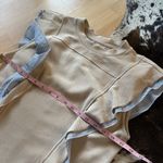 Anthropologie  Sleeveless Menswear Popover Top Ruffle Size Small Photo 7