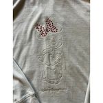 Disney Parks Women's Full Zip Hooded Sweatshirt Minnie Mouse Print Sz XL Photo 1