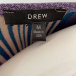 Drew  Purple blue and gray striped racerback tank medium Photo 4