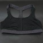 Lululemon  Fast Lane Bra Power Luxtreme Variegated Knit Black Heathered Sportsbra Photo 4