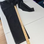 Old Navy  High Rise Wow Straight Leg Jeans Stretch Black Denim Size 8 Photo 10