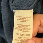 Free People  Canyon Rose Button Down Blue XS Top Gauze Boho Spring Beach Blouse Photo 8